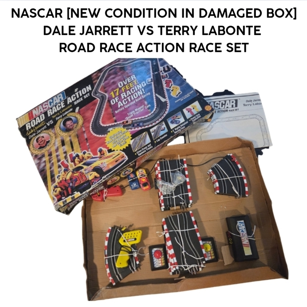 NASCAR DALE JARRETT VS TERRY LABONTE ROAD RACE SET • 📬 Requires 2 Addt'l Labels